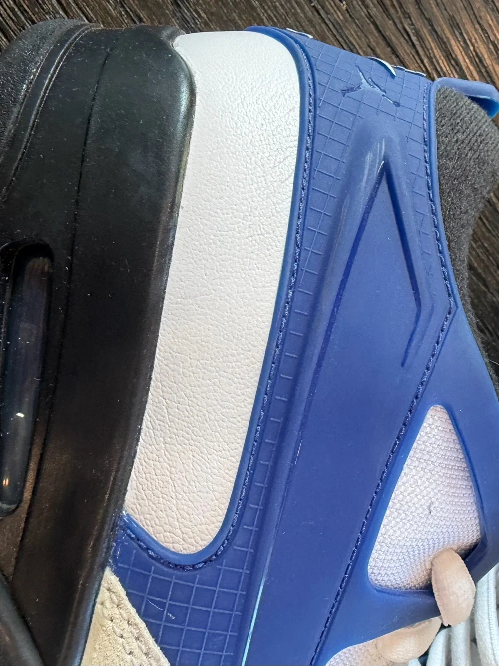 Nike Air Jordan 4 RM Motorsports Deep Royal Blue Shoes mens size 11